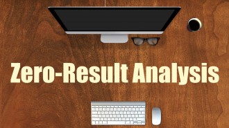 zero-result analysis